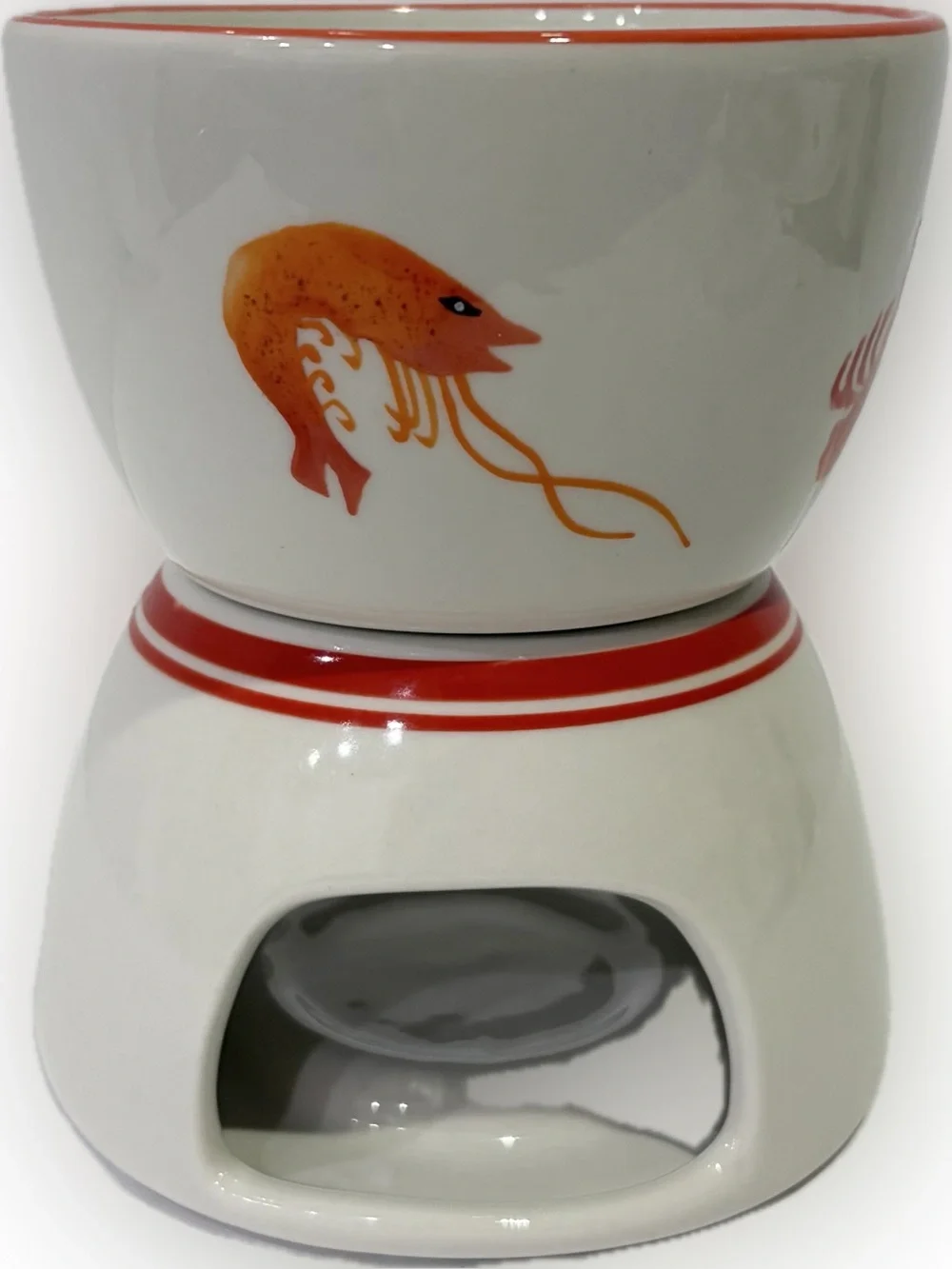 Vintage Crate&Barrel Bar Harbor Lobster Butter Set with Nautical Motif